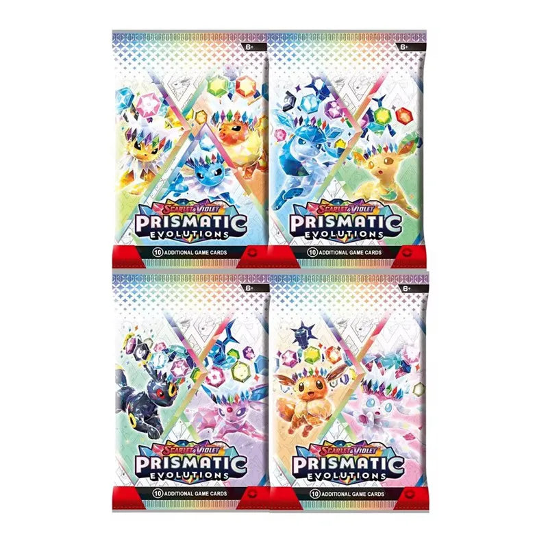 360Pcs/set Pokemon Card Prismatic Evolutions Scarlet Violet 151