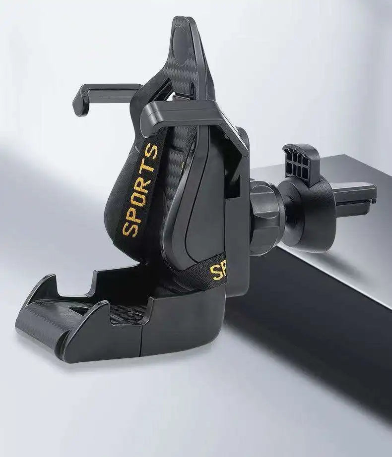 Racing Seat Design Car Phone Holder