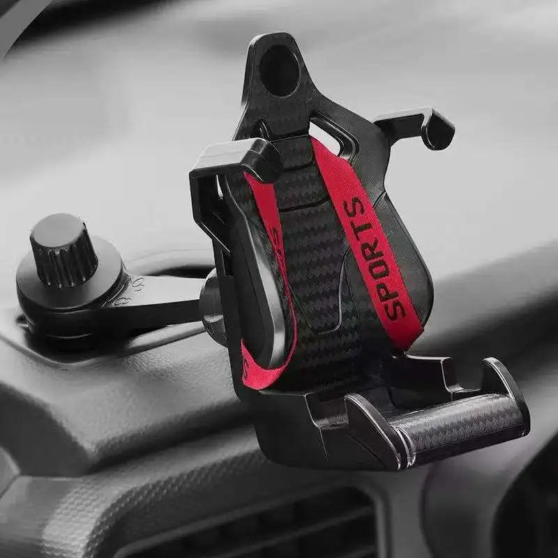 Racing Seat Design Car Phone Holder