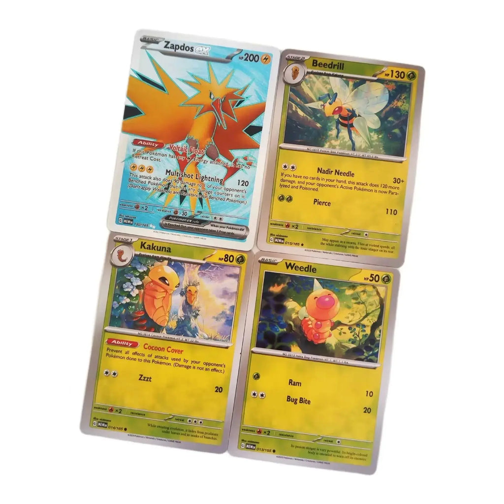 360Pcs/Set Pokemon Card MEGA EVOLUTION SCARLET&VIOLE 151