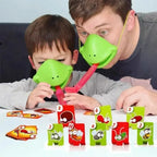 Frog Mask Wagging Tongue Lick Cards Board