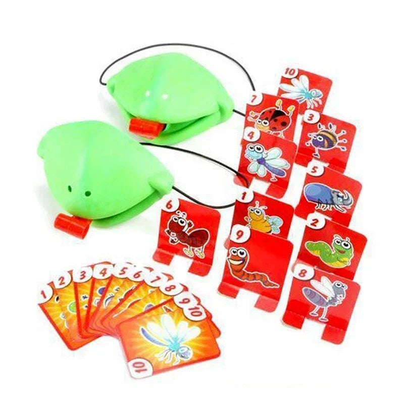 Frog Mask Wagging Tongue Lick Cards Board