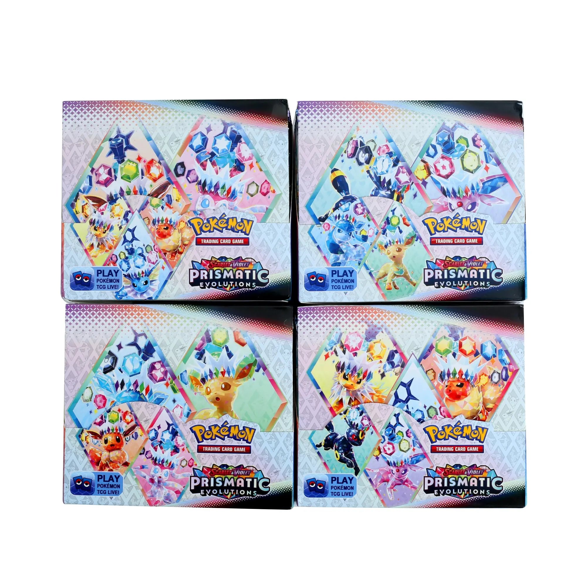 360Pcs/set Pokemon Card Prismatic Evolutions Scarlet Violet 151