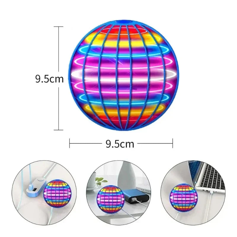 Flying Ball Children's Hand Controlled Color LED